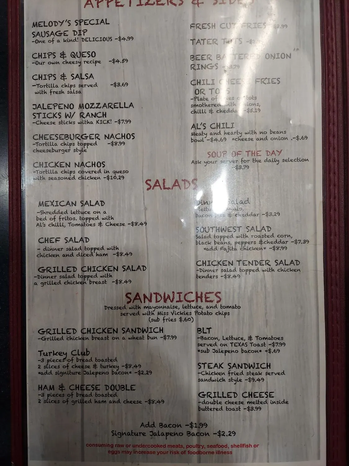 Menu 6