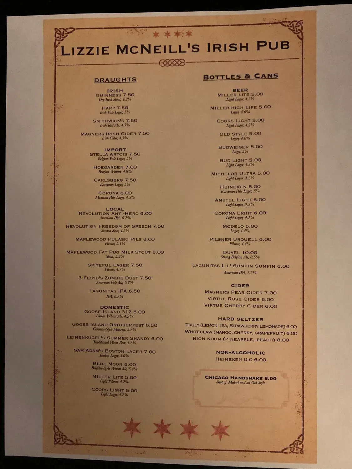 Menu 6