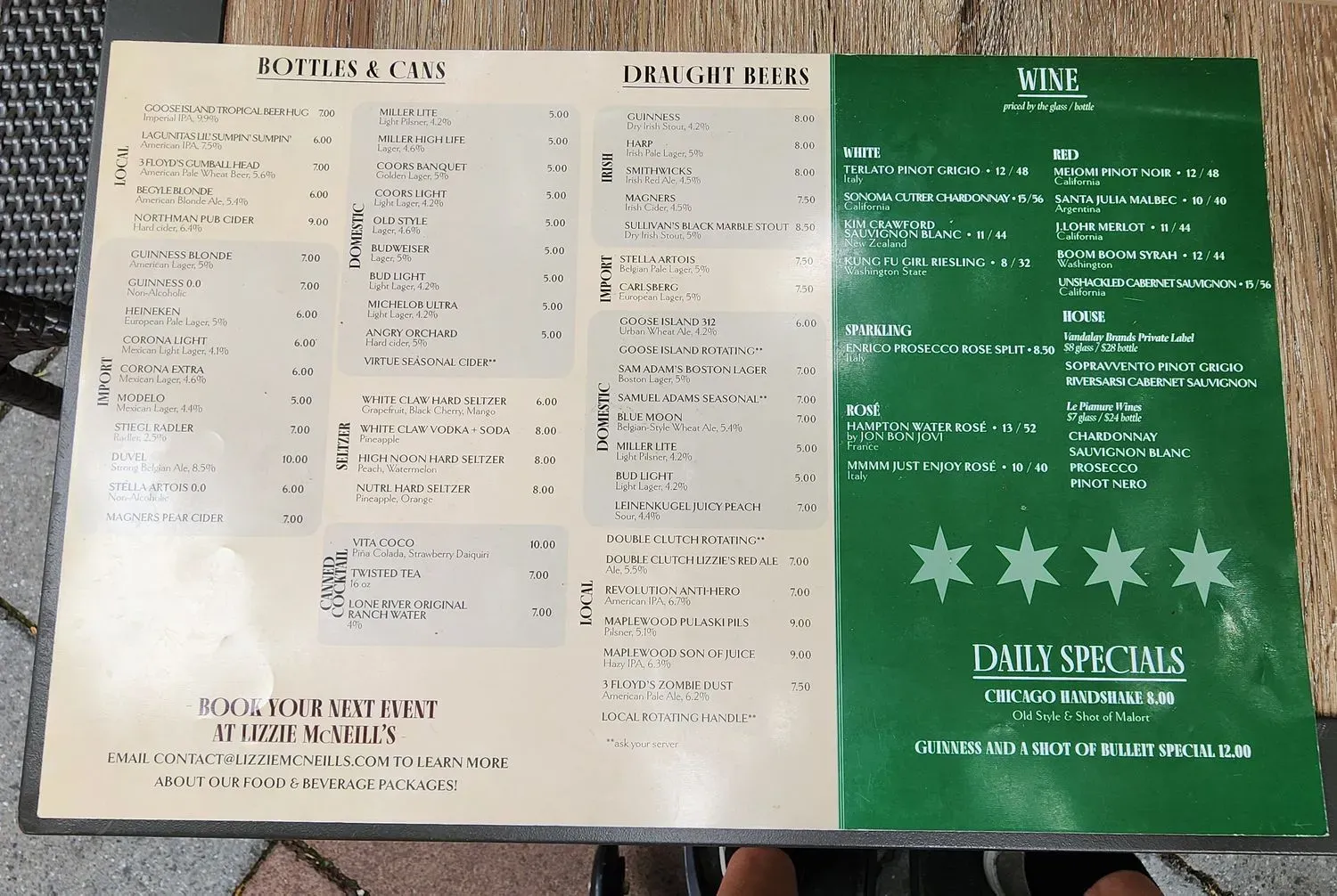 Menu 4