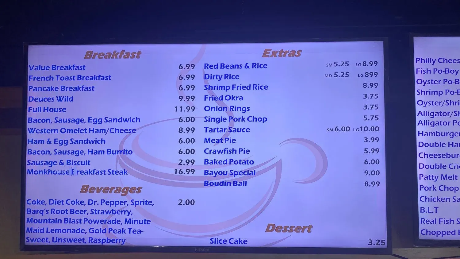 Menu 3