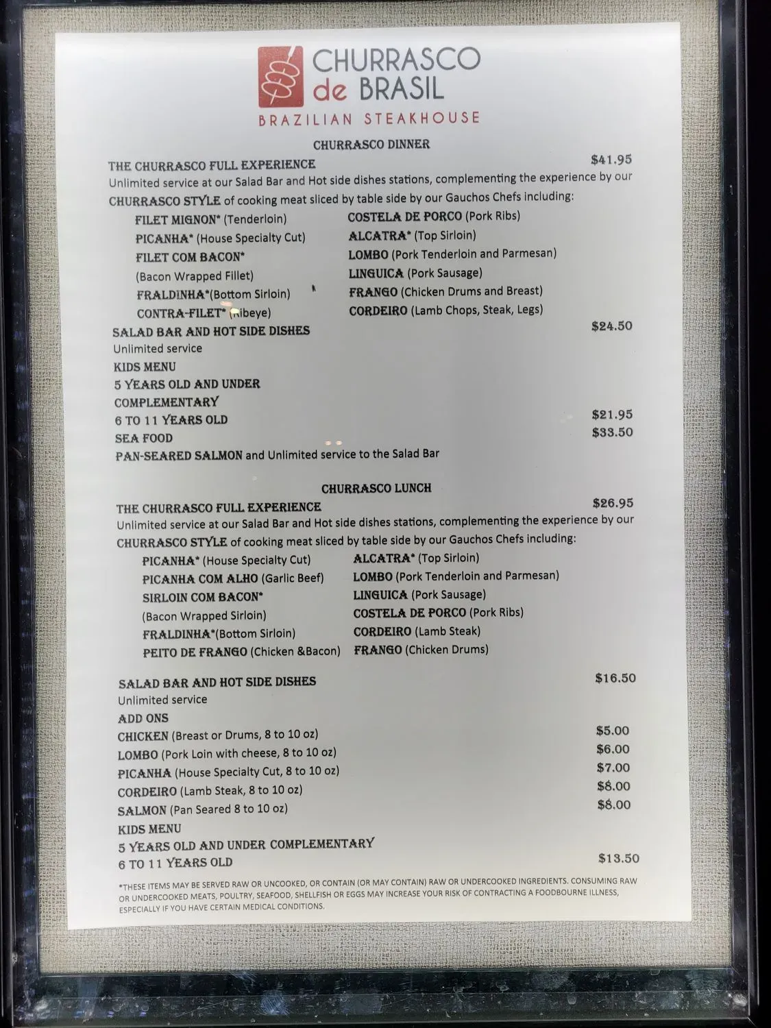 Menu 6