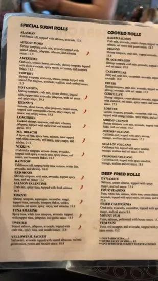 Menu 6