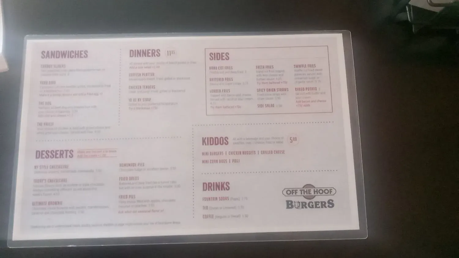 Menu 3