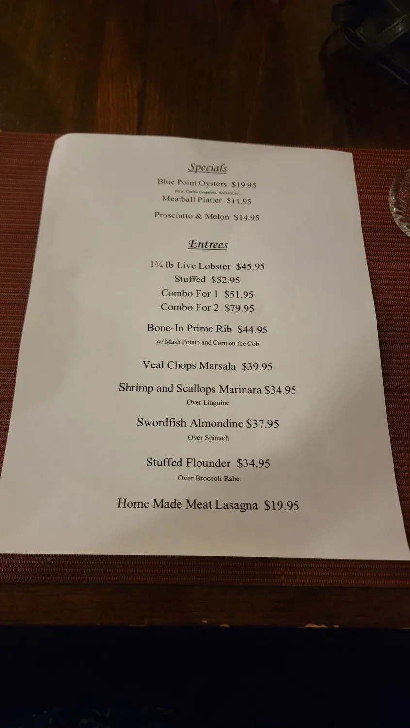 Menu 3