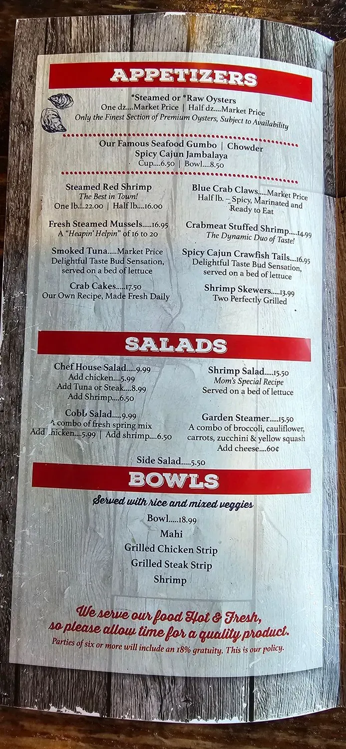 Menu 6