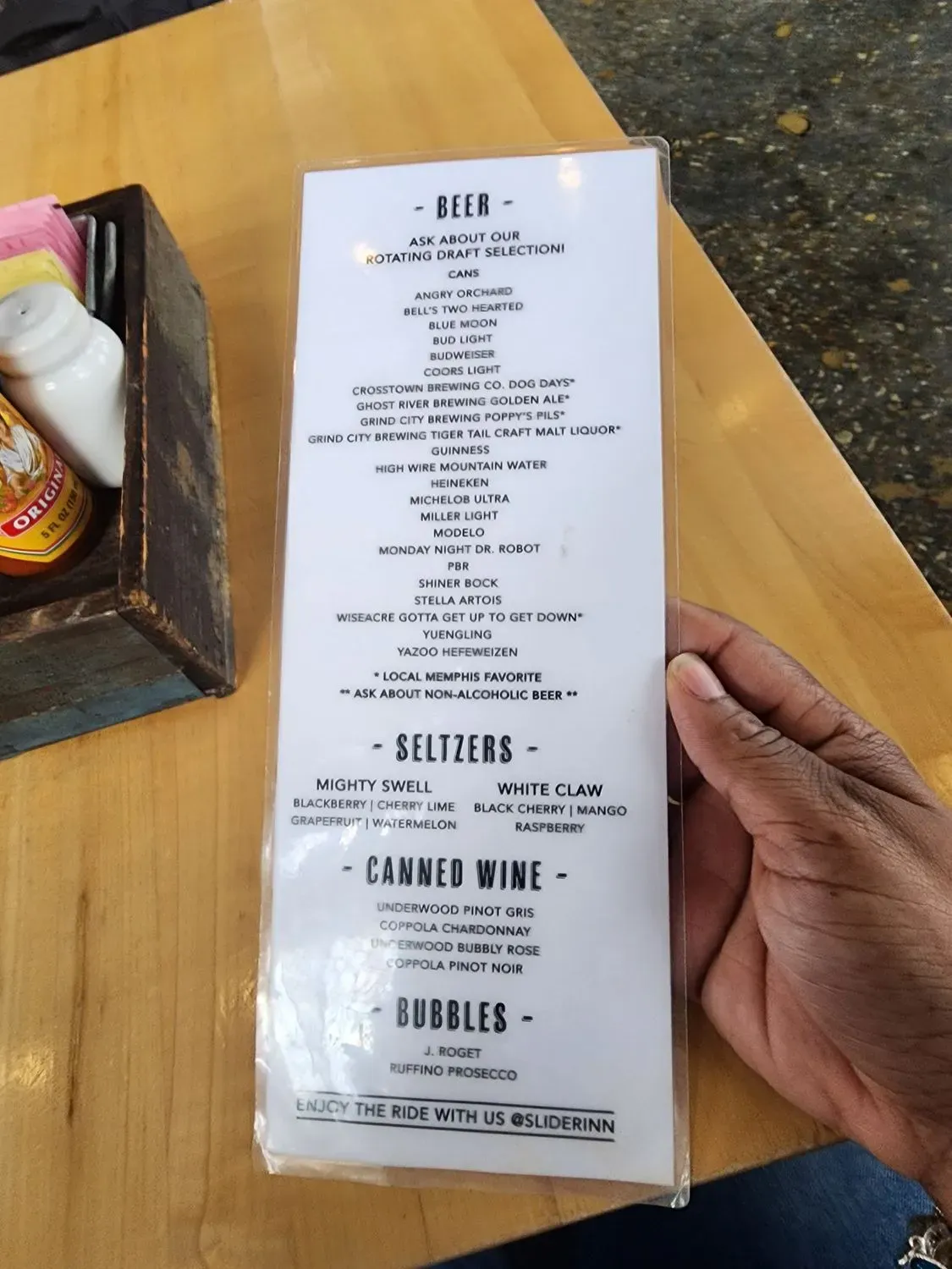 Menu 6