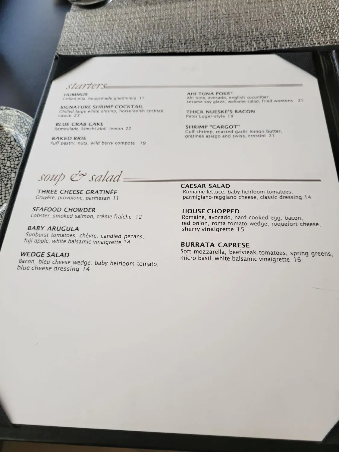 Menu 6