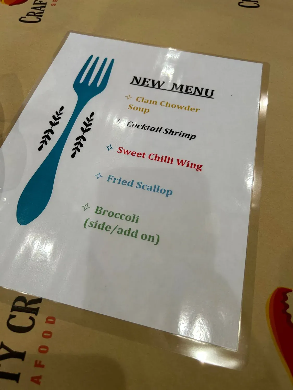 Menu 6