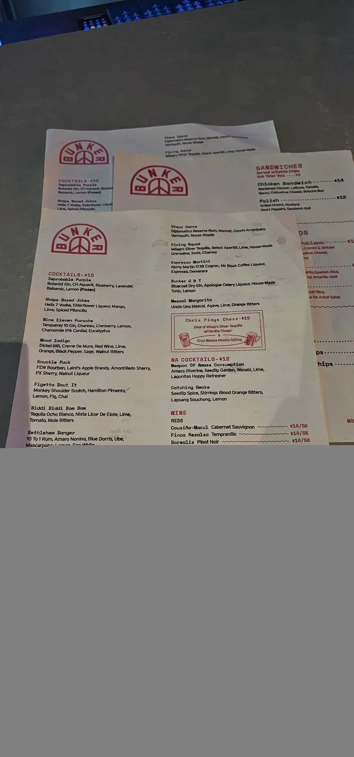 Menu 4