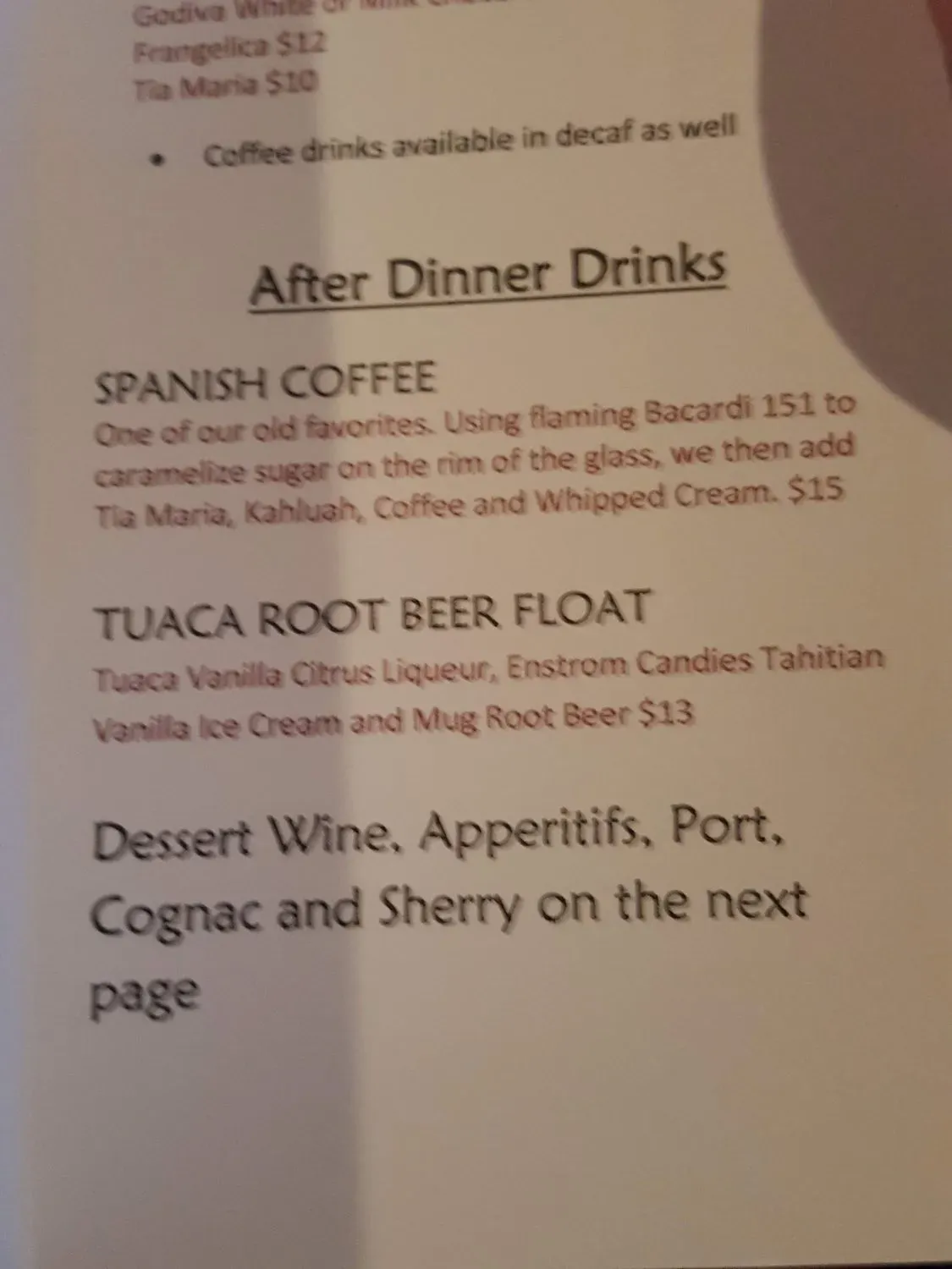 Menu 6