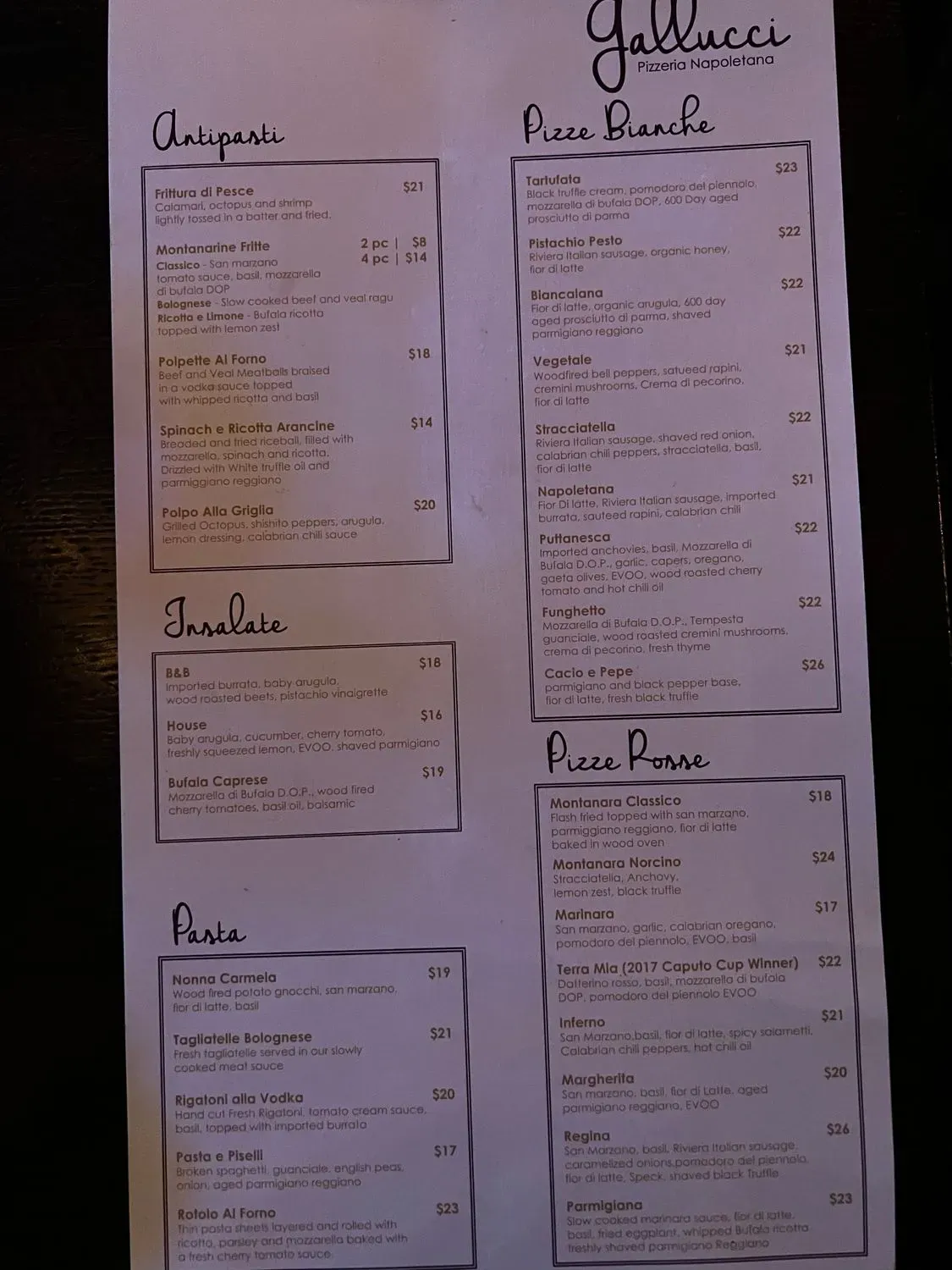 Menu 6