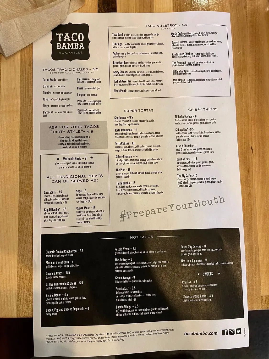 Menu 6