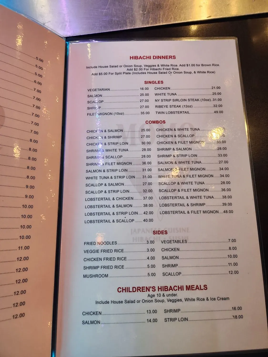 Menu 3