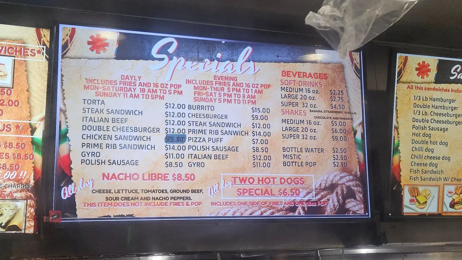 Menu 3