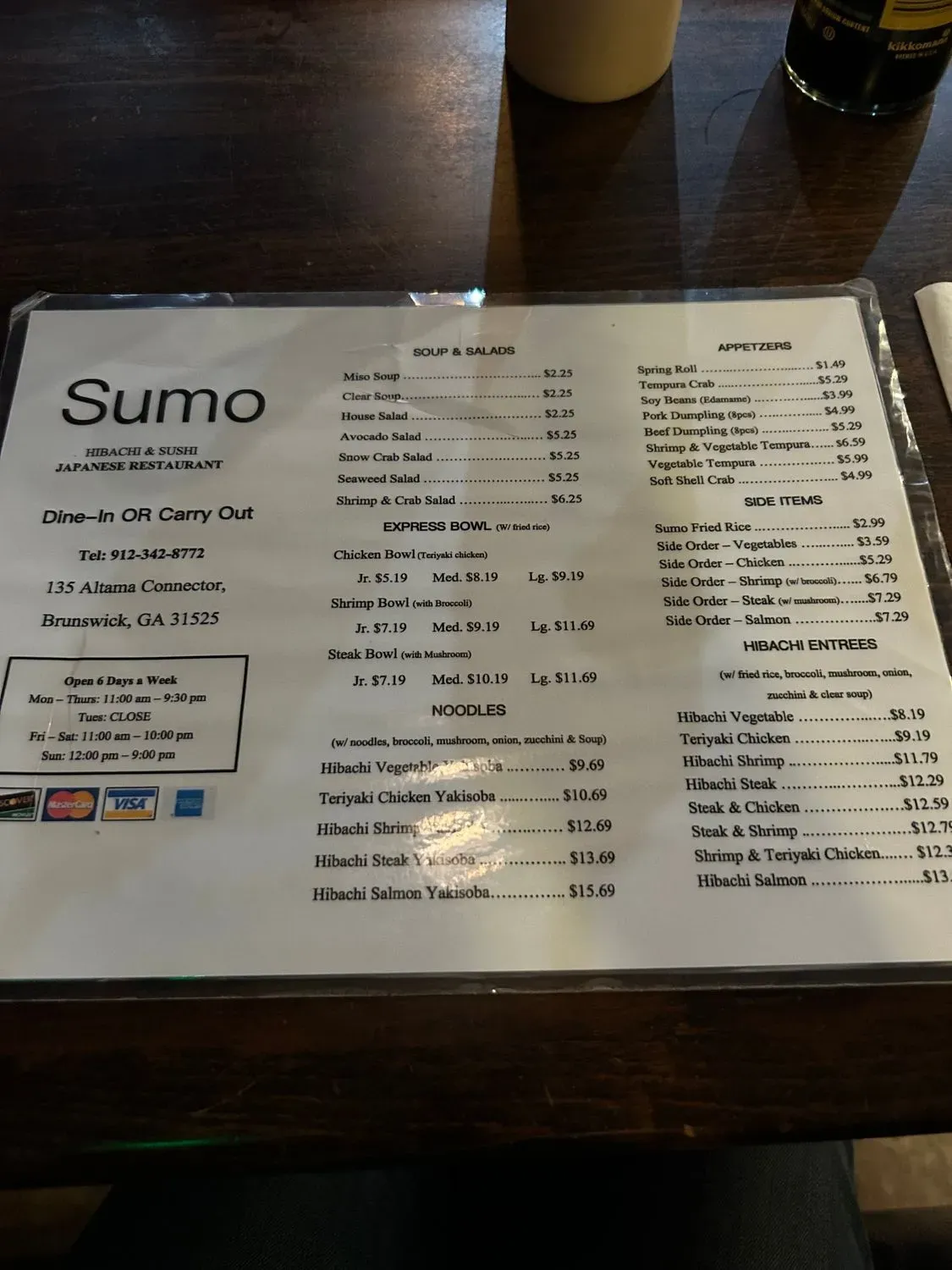 Menu 3