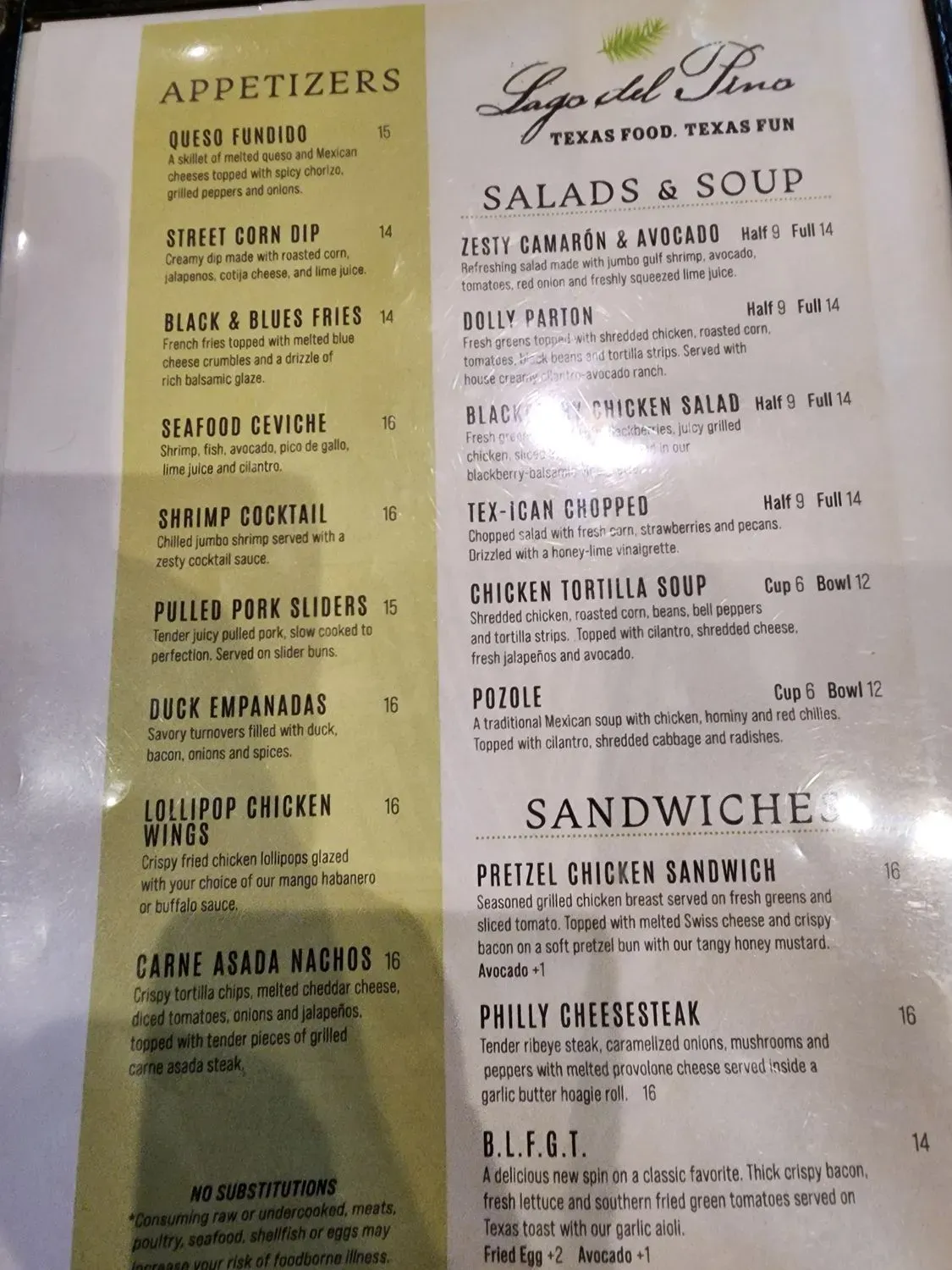 Menu 4