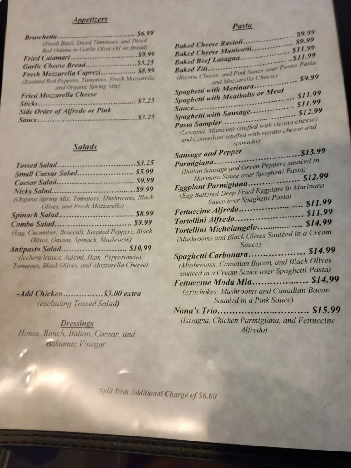 Menu 4