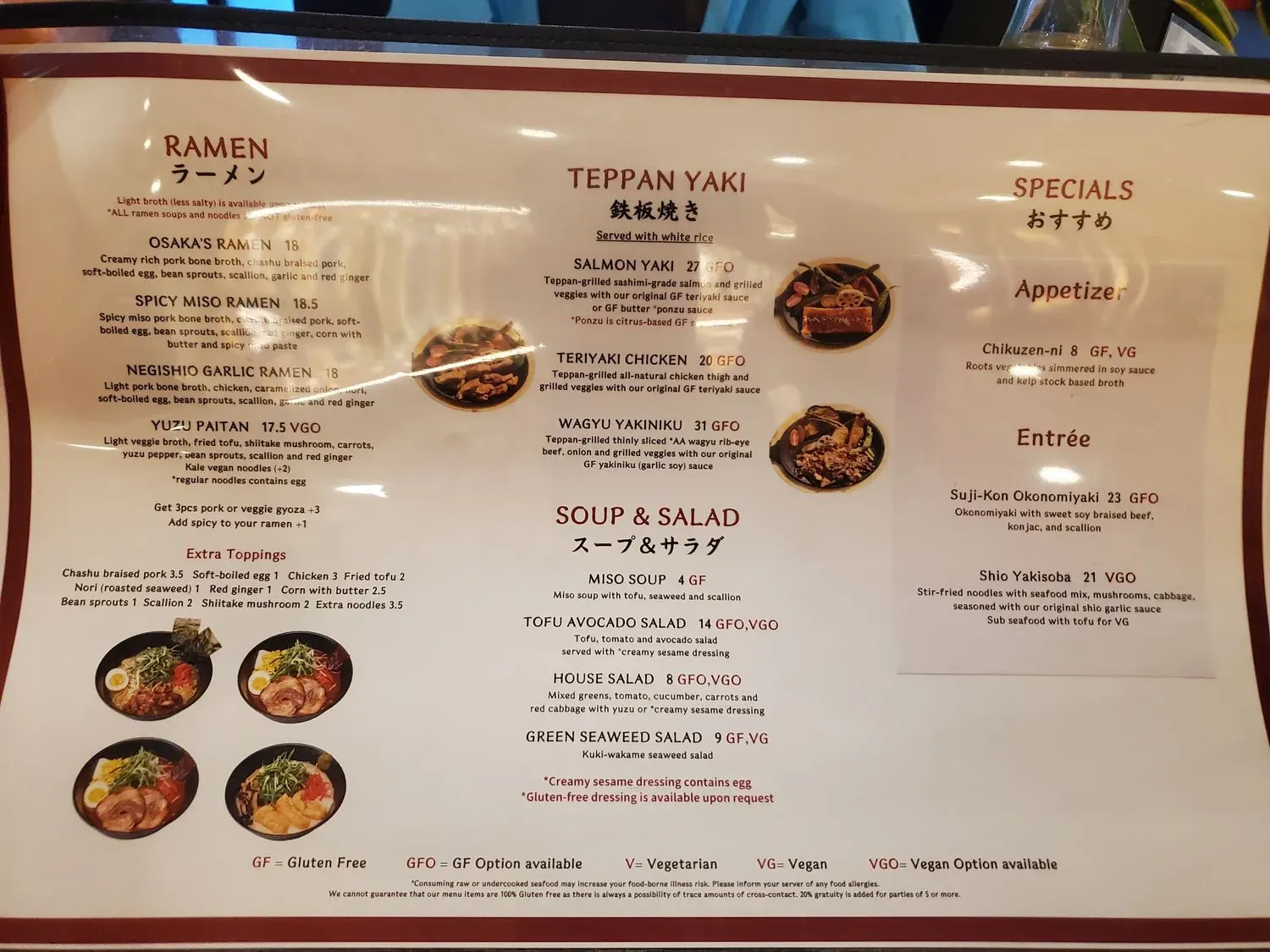 Menu 6