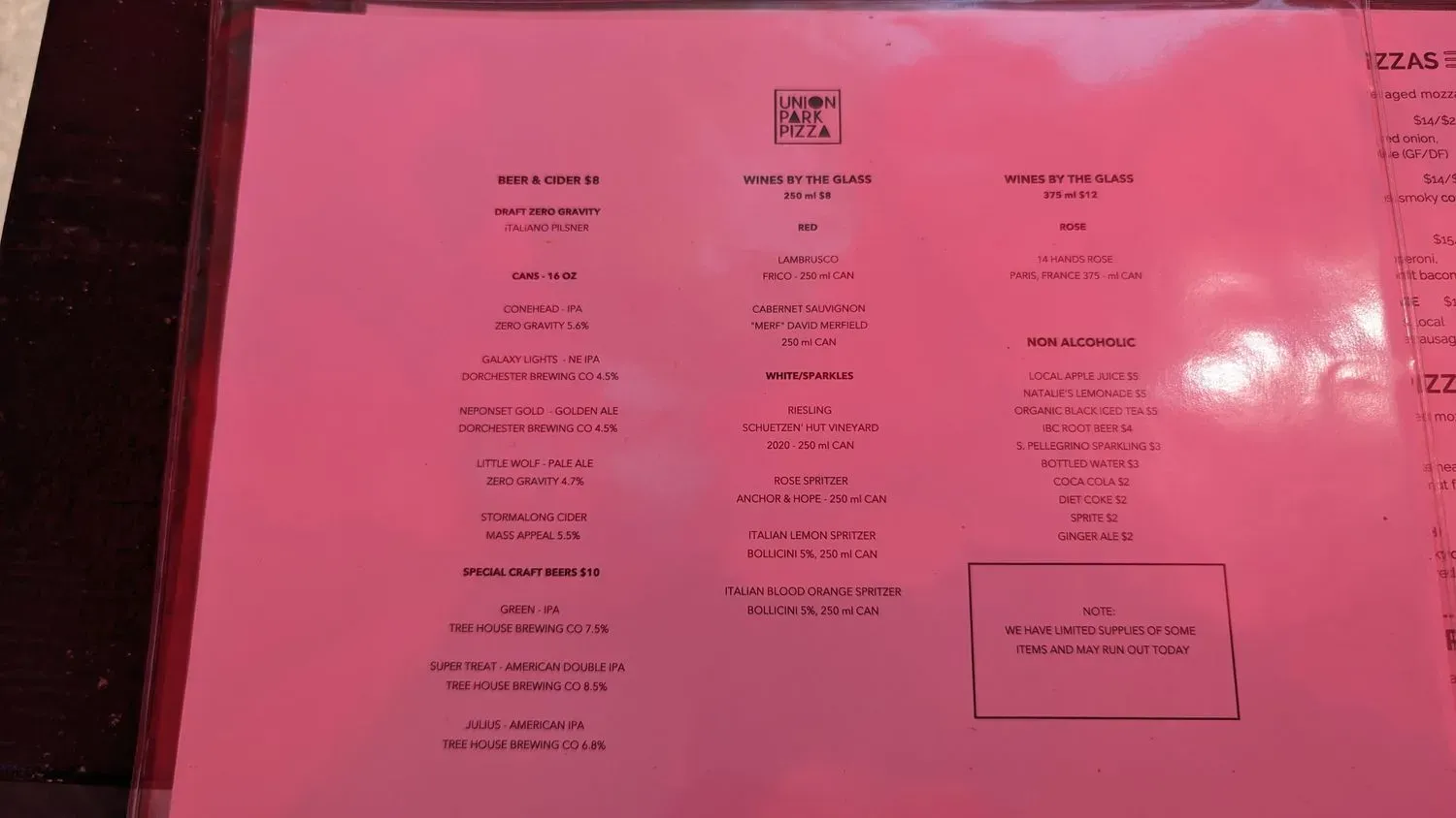 Menu 4