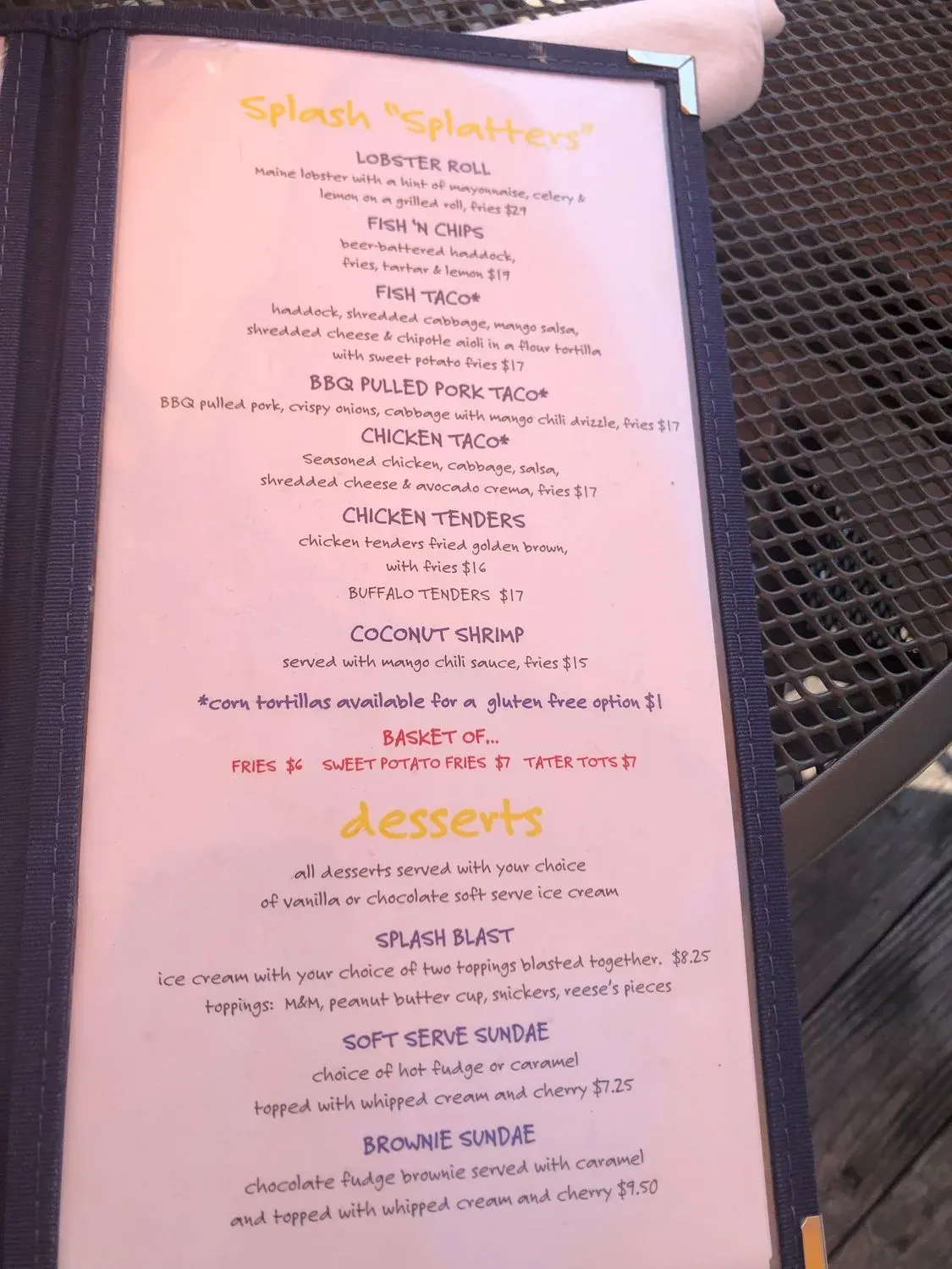 Menu 3