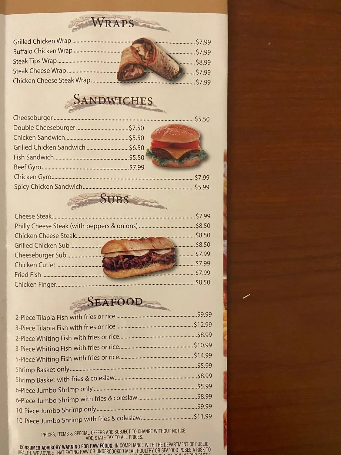 Menu 4