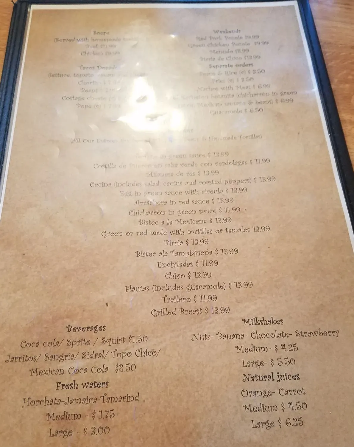 Menu 6