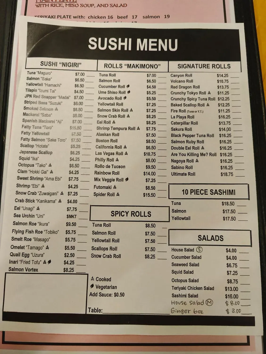 Menu 3