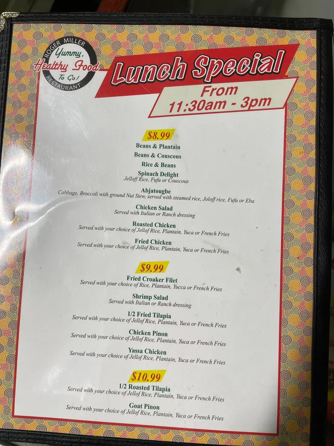 Menu 4