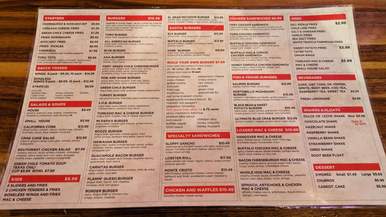 Menu 4