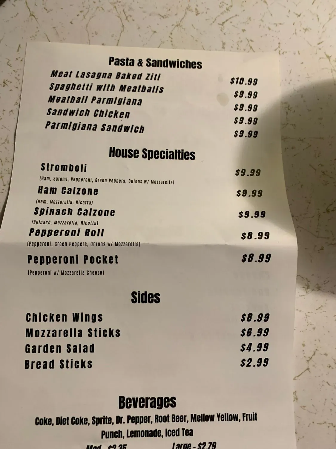 Menu 3