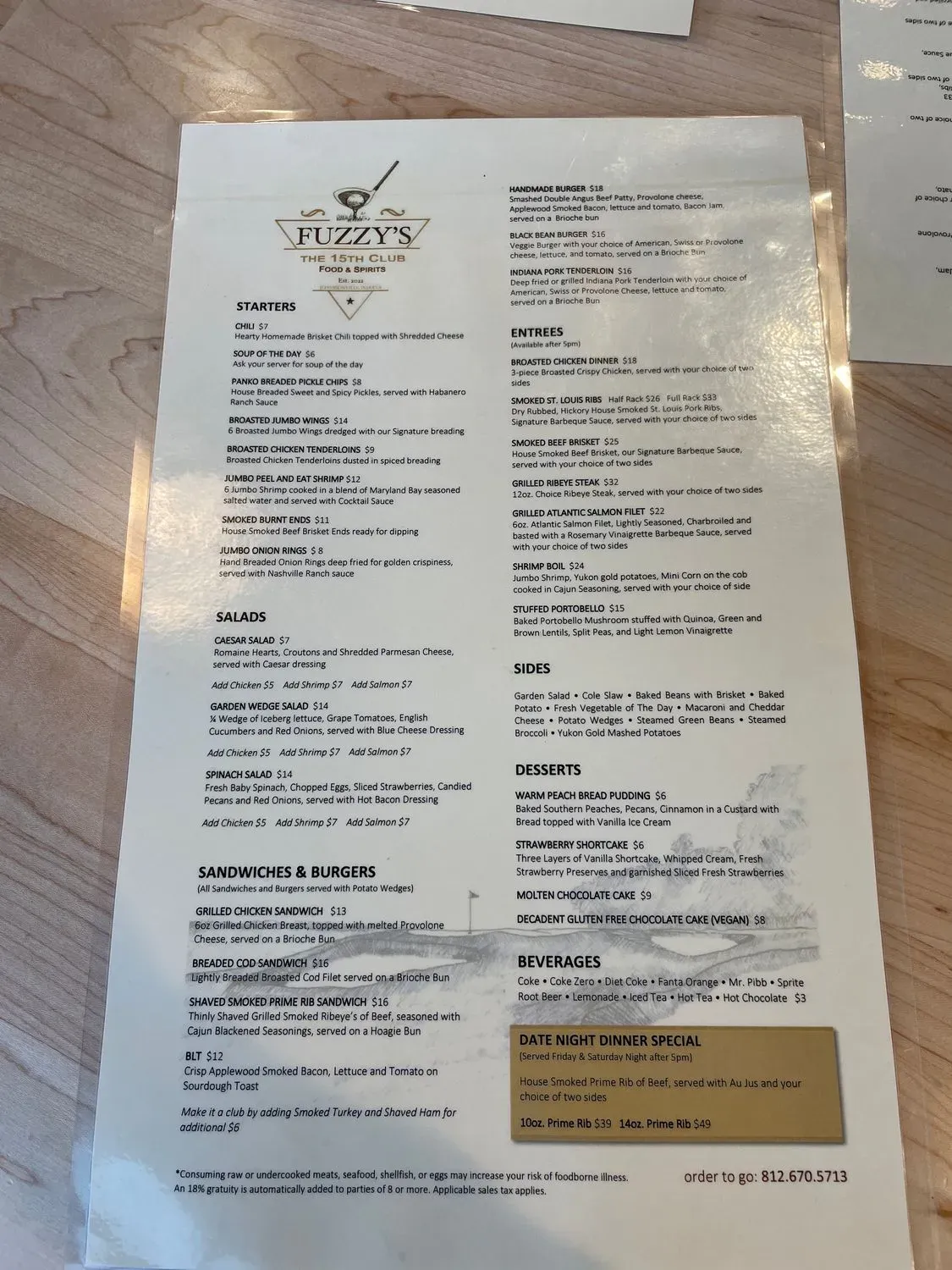 Menu 3