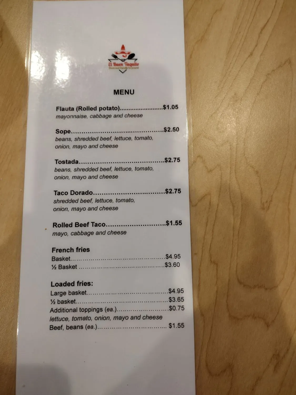 Menu 4