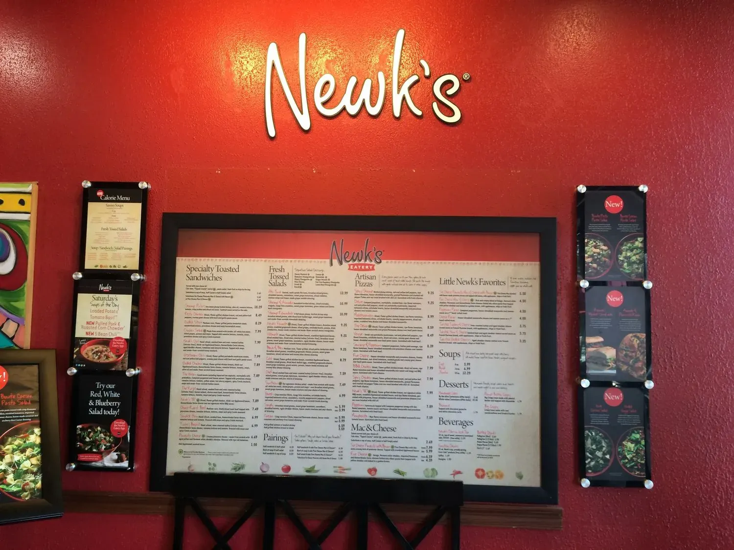 Newk's Eatery Menu - Updated November 2025