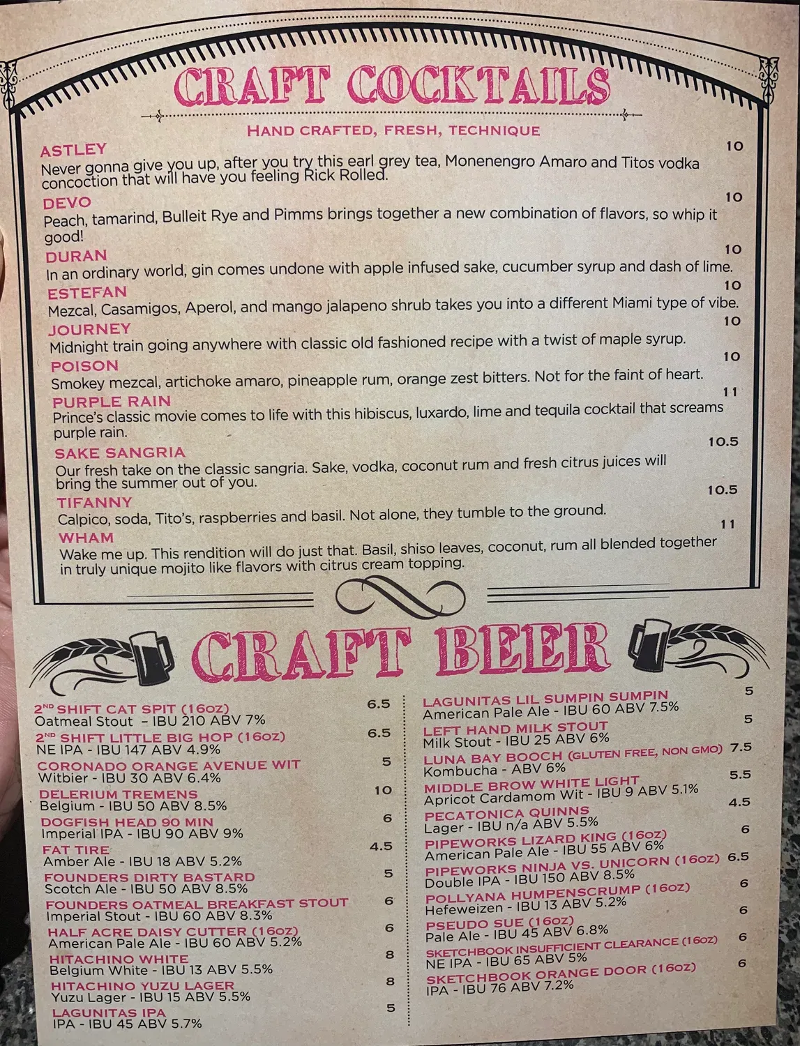 Menu 6