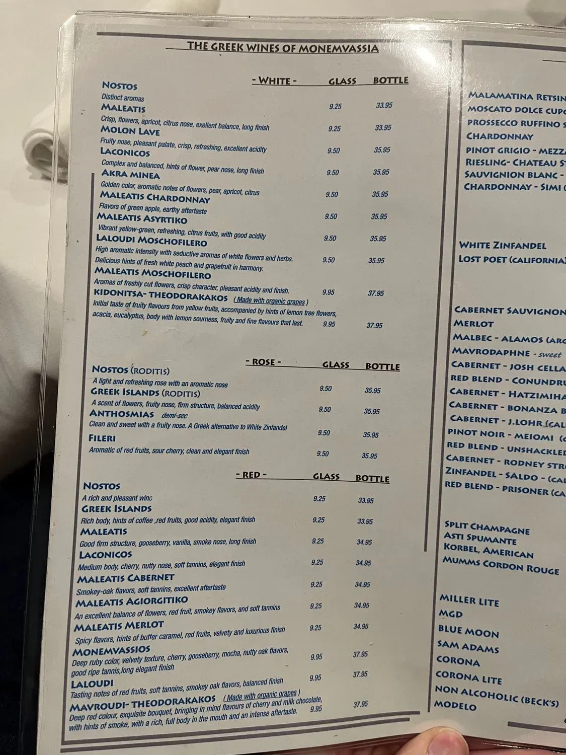 Menu 4