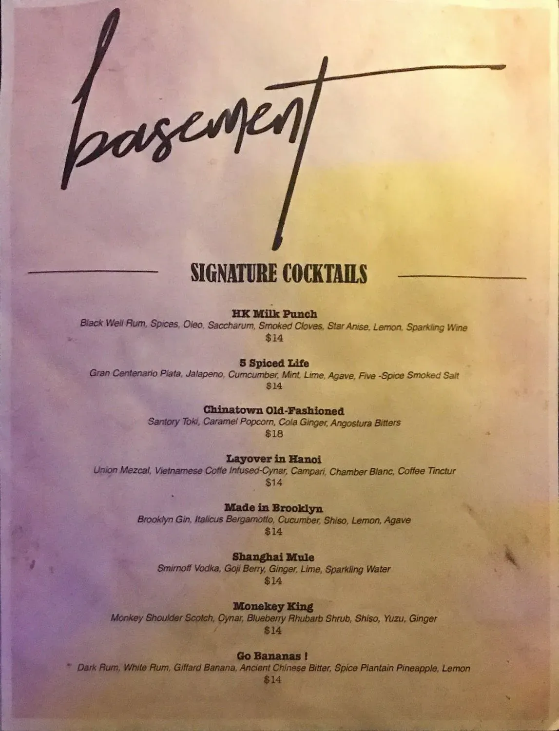 Menu 4