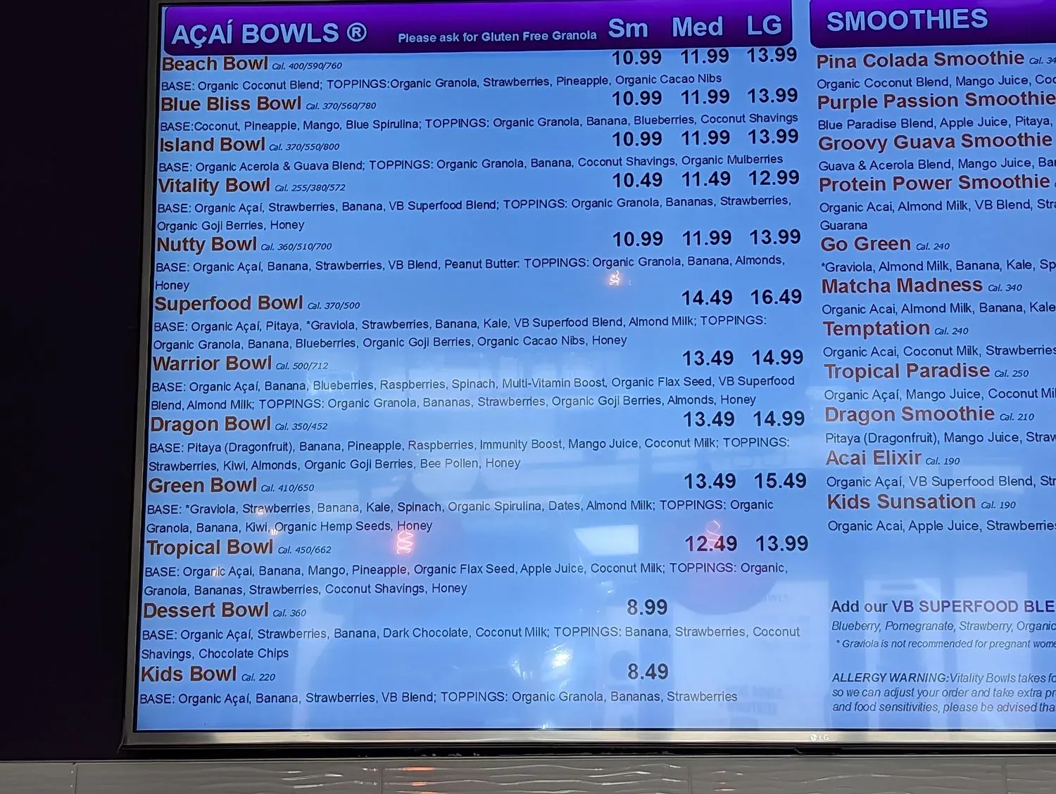 Menu 4