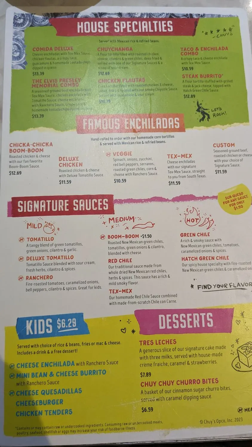 Menu 6