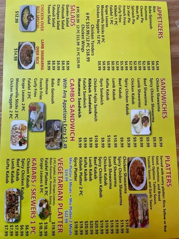 Menu 3