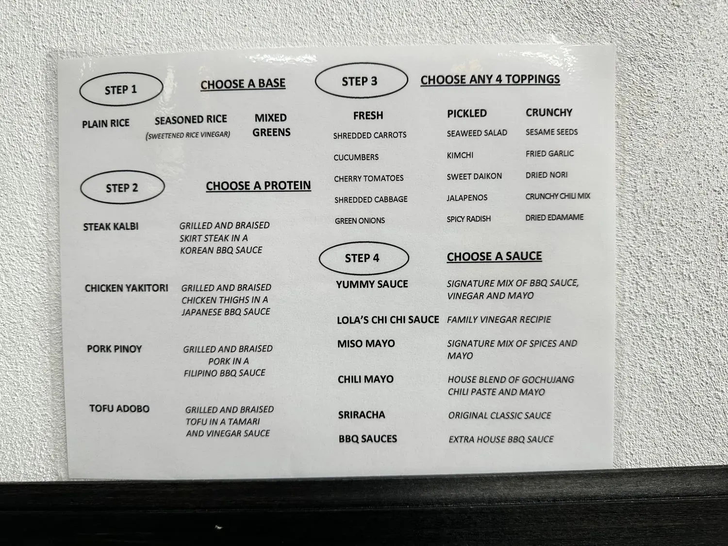 Menu 3