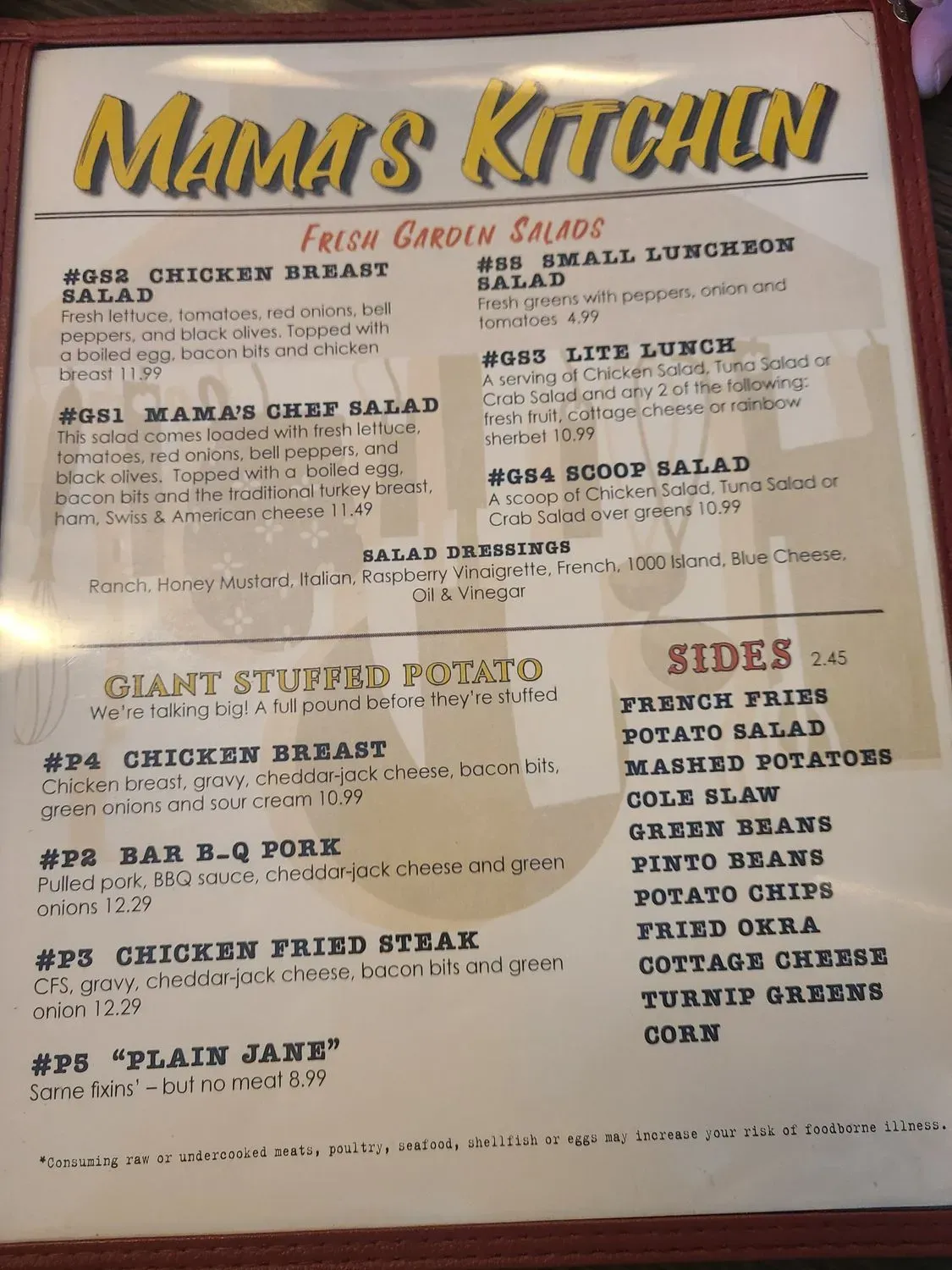 Menu 4