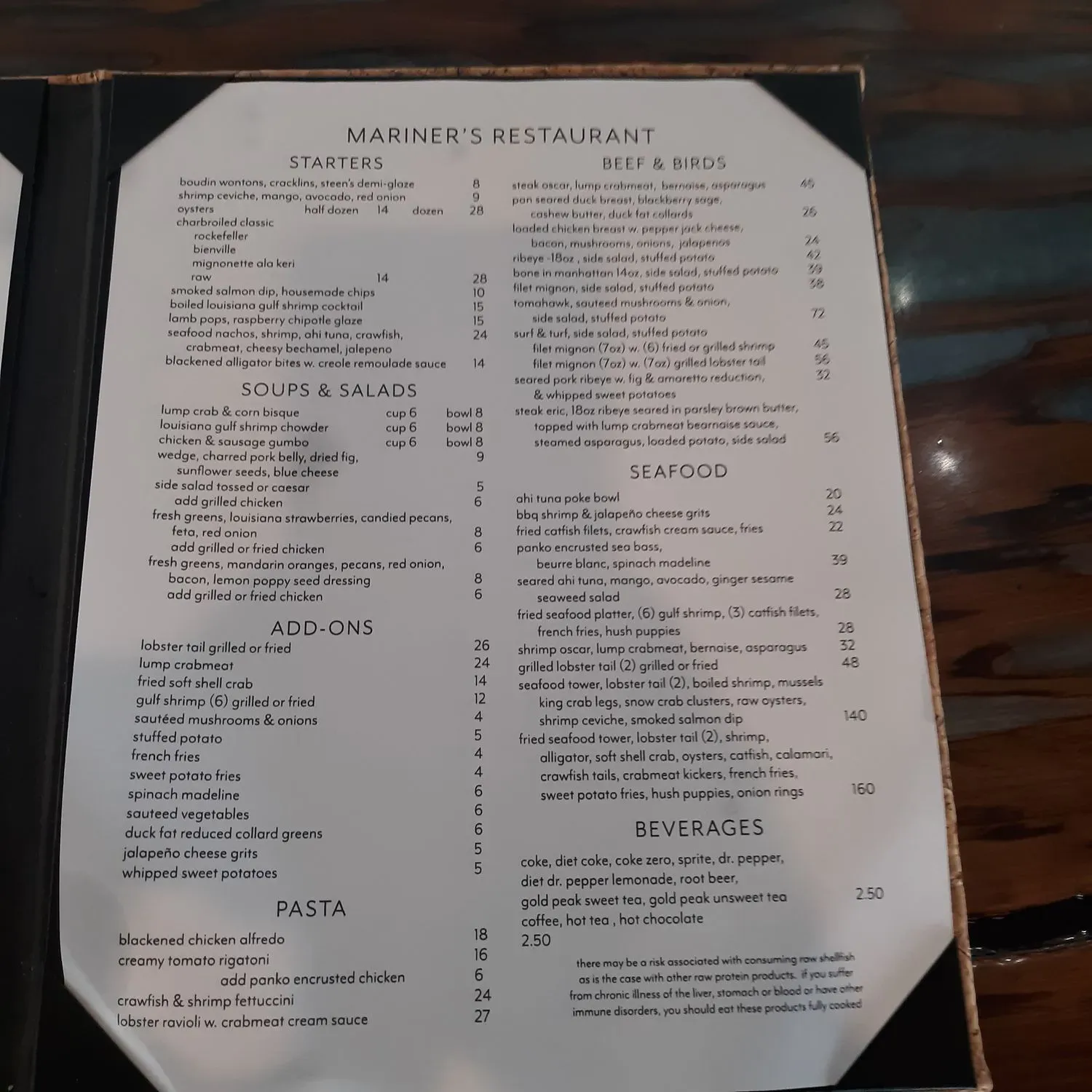 Menu 3