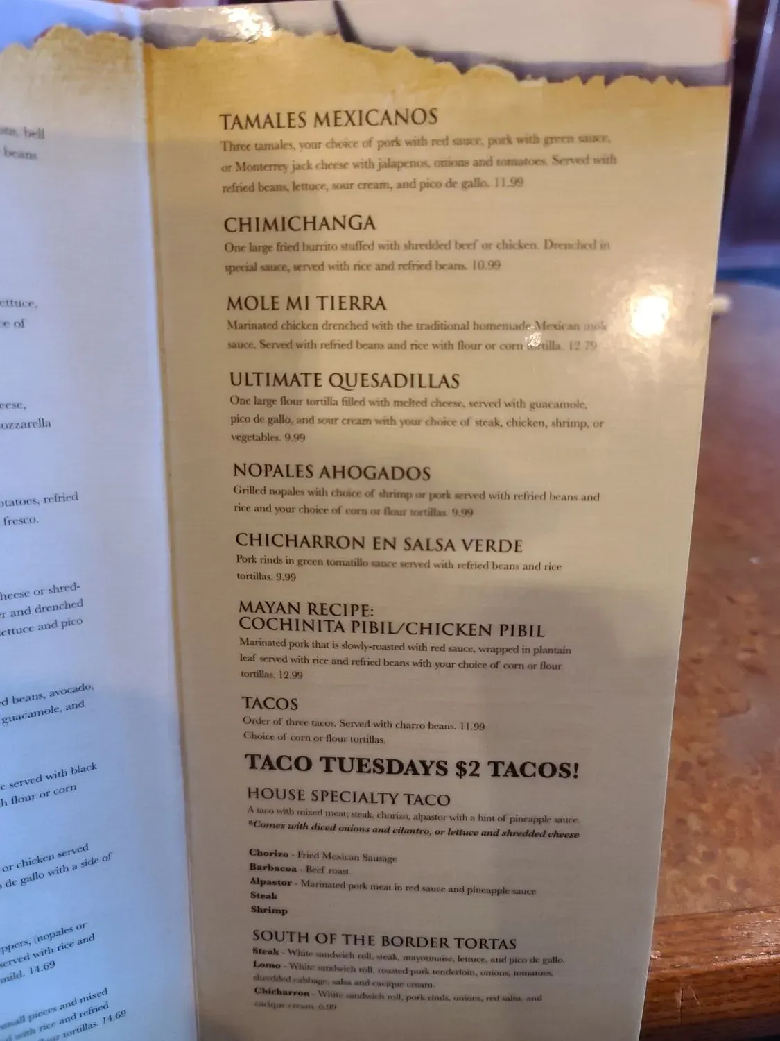 Menu 4