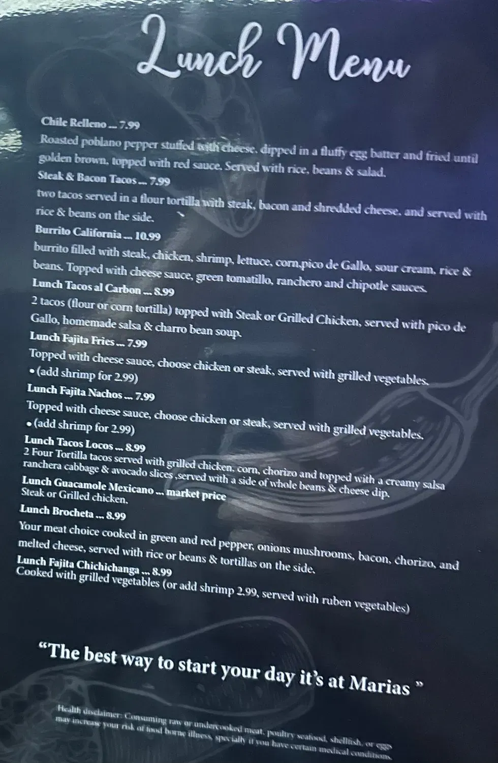 Menu 6