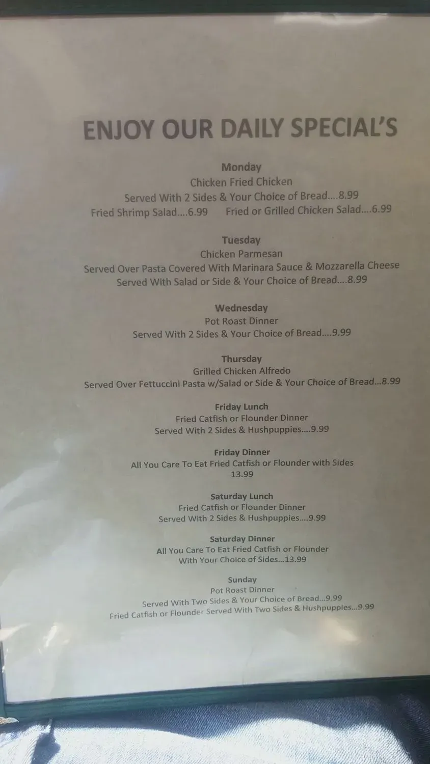 Menu 6