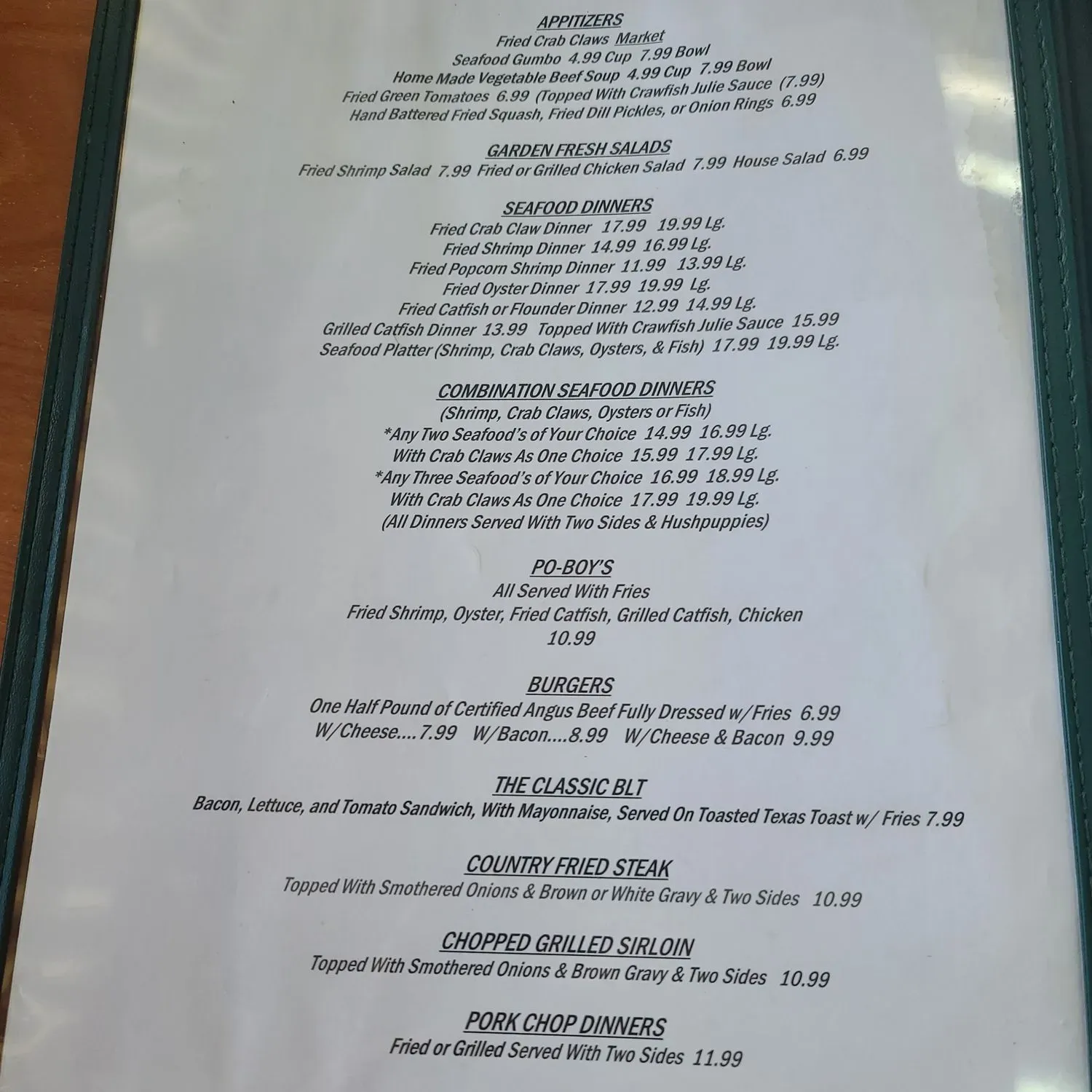 Menu 4