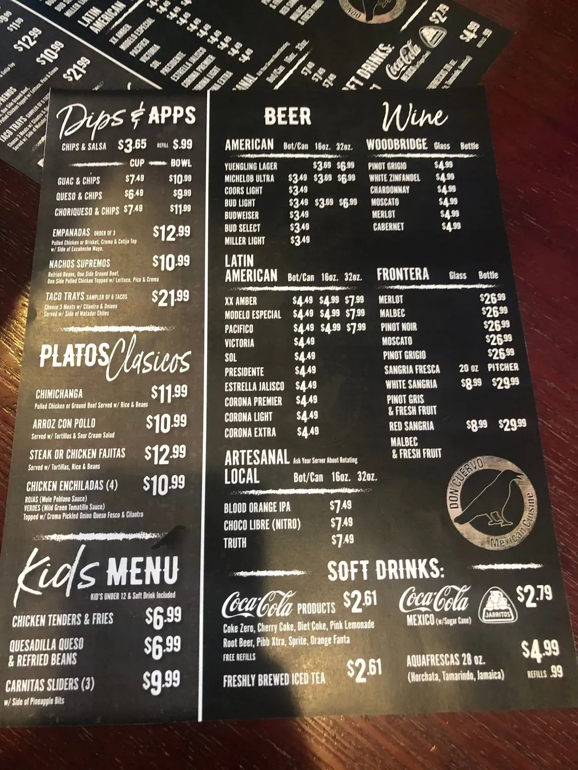 Menu 4