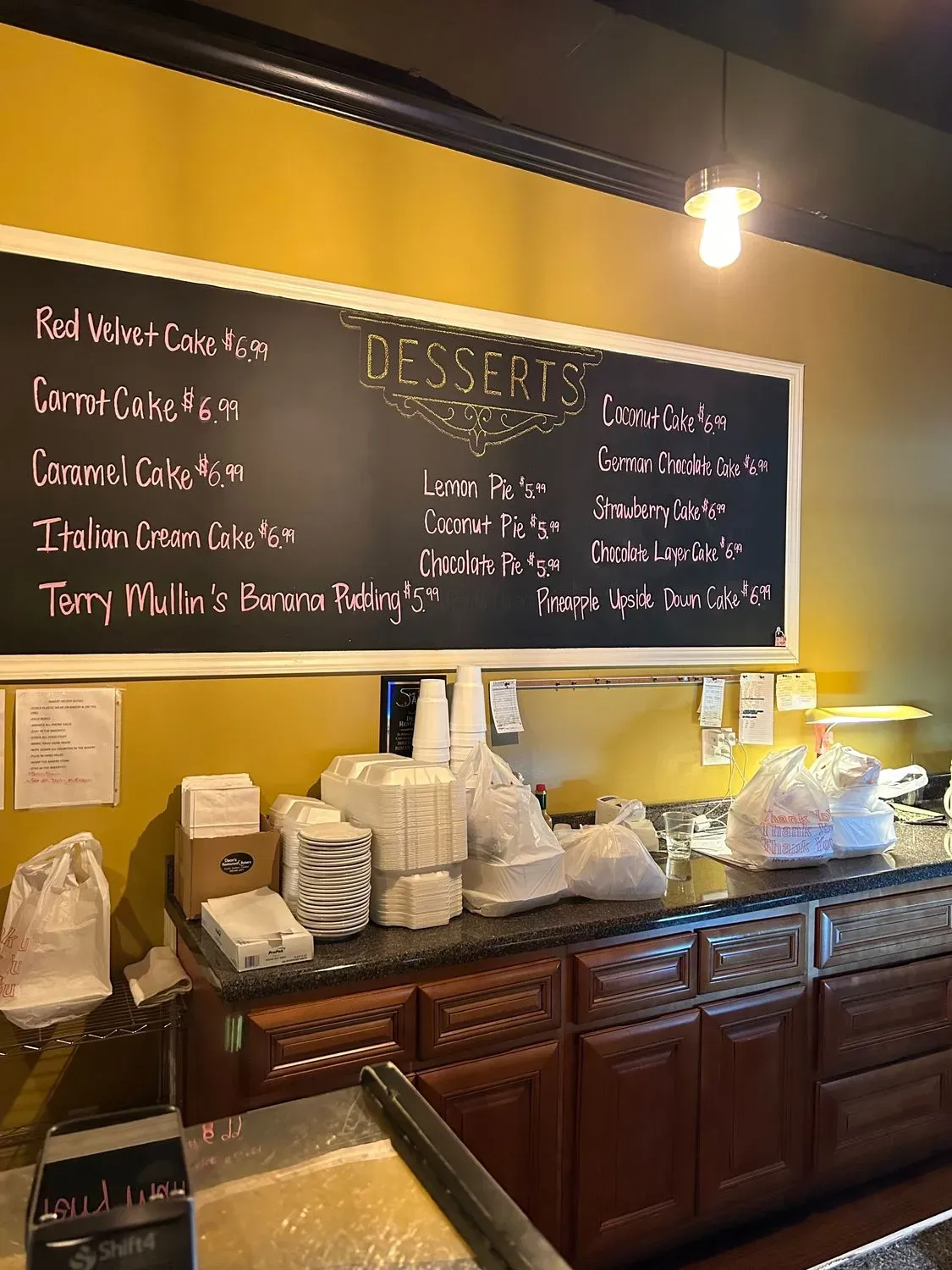 Dean's Restaurant & Bakery Oak Ridge Menu - Updated November 2025