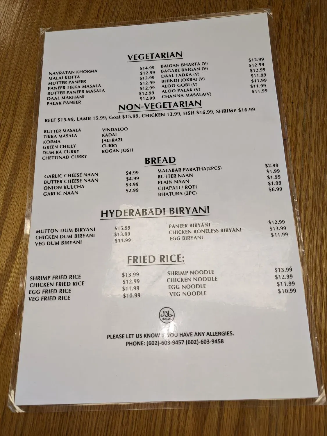 Menu 6