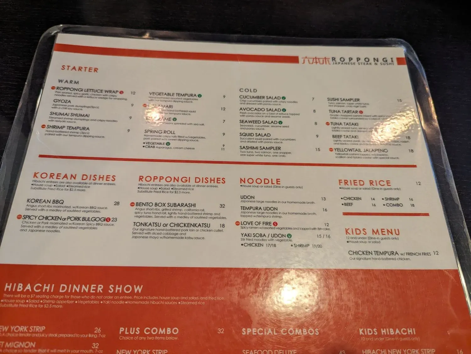 Menu 6